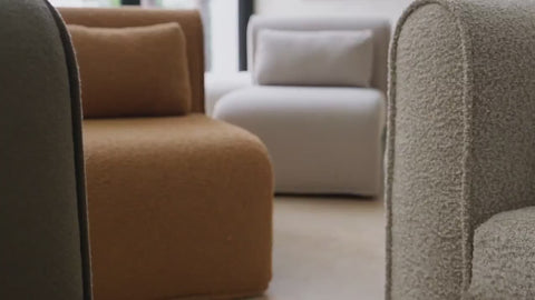Bangalow Modular Sofa modularity video showing different configurations